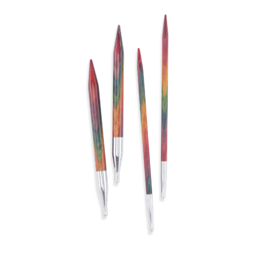 KnitPro Symfonie 2 austauschbare Rundstricknadelspitzen 4,00 mm - 10 cm