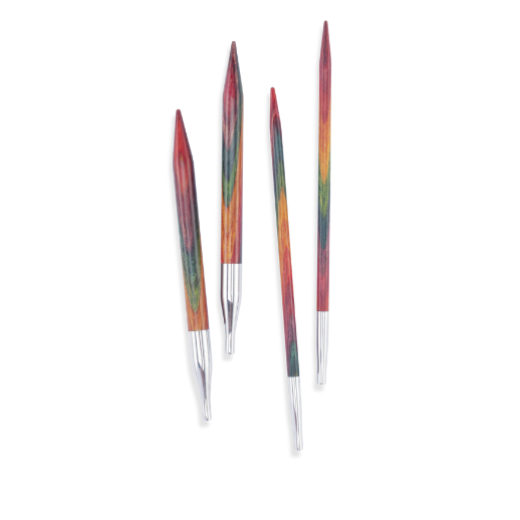 KnitPro Symfonie 2 austauschbare Rundstricknadelspitzen 9,00 mm - 10 cm