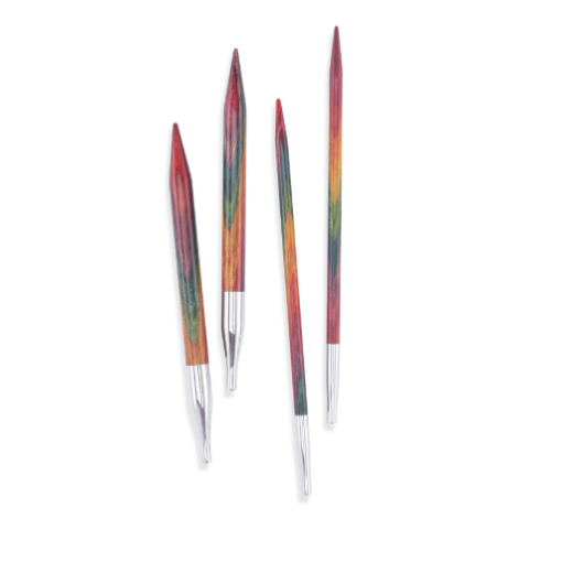 KnitPro Symfonie 2 austauschbare Rundstricknadelspitzen 3,00 mm - 5 cm