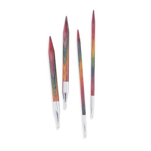 KnitPro Symfonie 2 austauschbare Rundstricknadelspitzen 3,75 mm - 5 cm