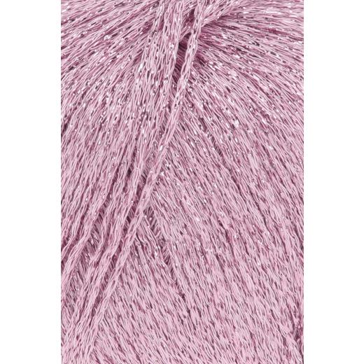 Lang Yarns Lamé Soft - Glitzergarn & Beilaufgarn - rosa (0009)