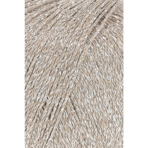 Lang Yarns Lamé Soft - Glitzergarn & Beilaufgarn - beige (0026)