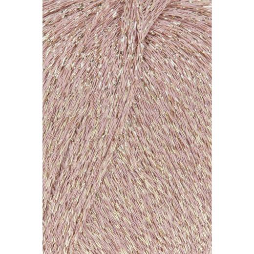 Lang Yarns Lamé Soft - Glitzergarn & Beilaufgarn - altrosa (0048)