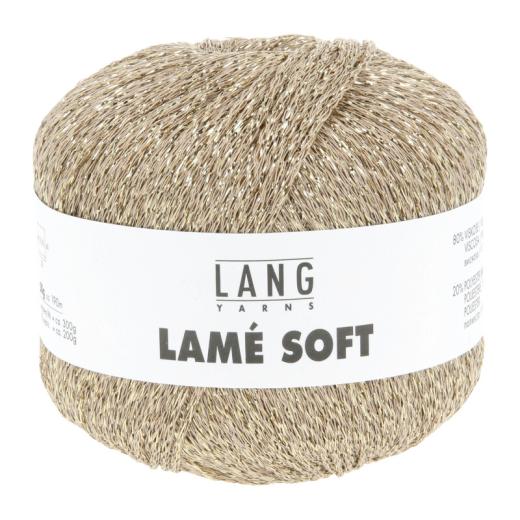 Lang Yarns Lamé Soft - Glitzergarn & Beilaufgarn - gold (0050)