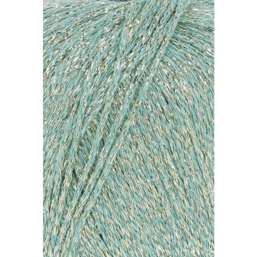 Lang Yarns Lamé Soft - Glitzergarn & Beilaufgarn - mint (0058)