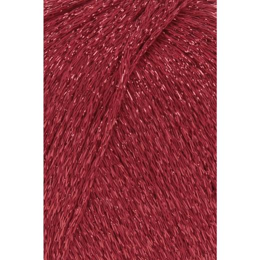 Lang Yarns Lamé Soft - Glitzergarn & Beilaufgarn - rot (0061)