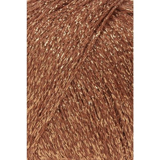 Lang Yarns Lamé Soft - Glitzergarn & Beilaufgarn - zimt (0067)