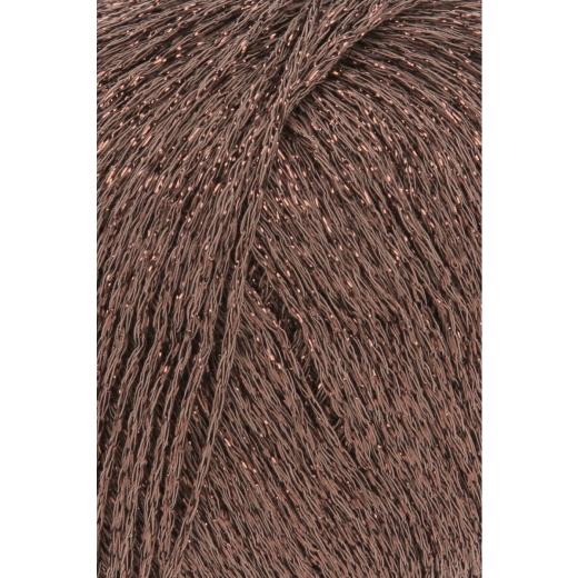 Lang Yarns Lamé Soft - Glitzergarn & Beilaufgarn - braun (0068)