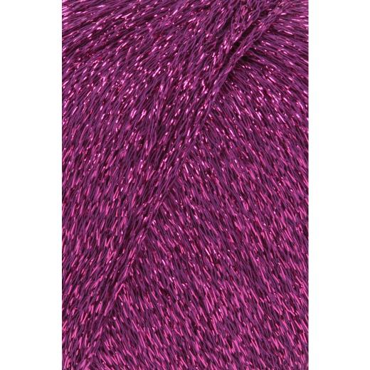Lang Yarns Lamé Soft - Glitzergarn & Beilaufgarn - aubergine (0080)
