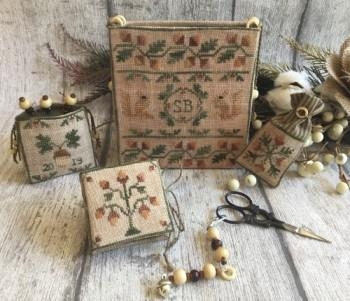 Acorn Sewing Purse Chart - Mani Di Donna (Stickvorlage)