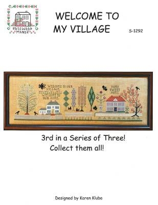 Stickvorlage Rosewood Manor Designs - Welcome To The Village