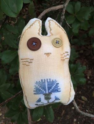 Stickvorlage Romys Creations - Primitive Kitty