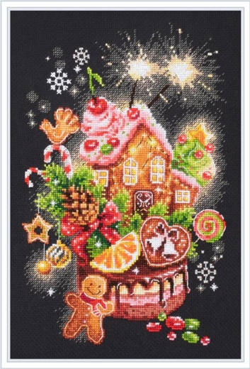 Magic Needle - Stickbild Christmas Sweets