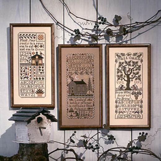 Prairie Schooler - Band Samplers (Stickvorlage)