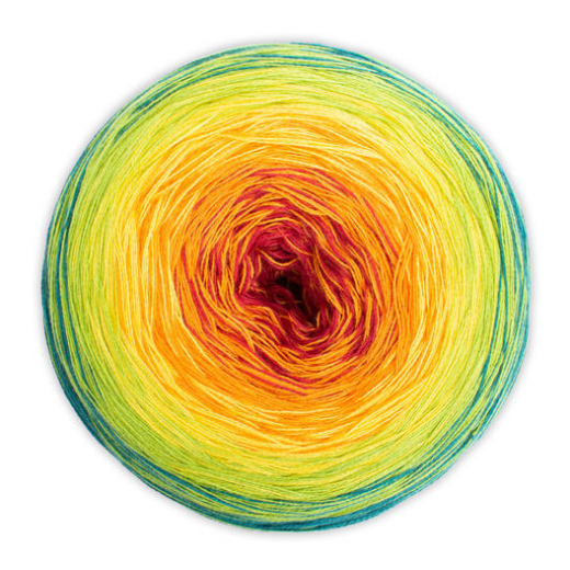 Woolly Hugs Bobbel Cotton XXL - rainbow (606)