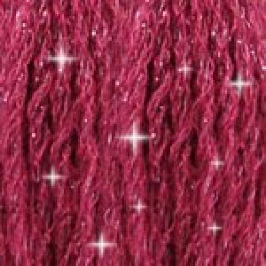 DMC Mouliné Étoile Stickgarn – C915 dunkles pink