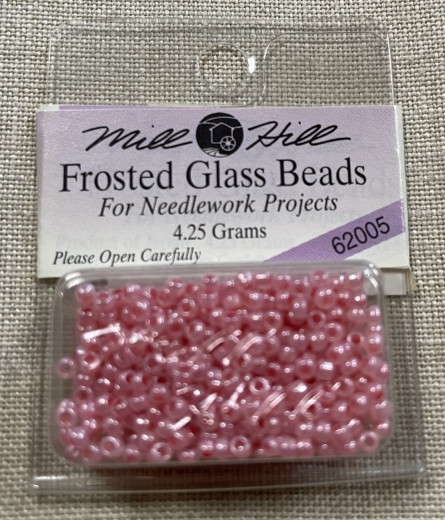 Mill Hill Seed-Frosted Beads - 62005 Dusty Rose Ø 2,2 mm