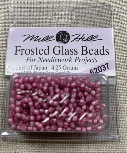 Mill Hill Seed-Frosted Beads 62037 Mauve Ø 2,2 mm (Ersatz für Magnifica 10052)