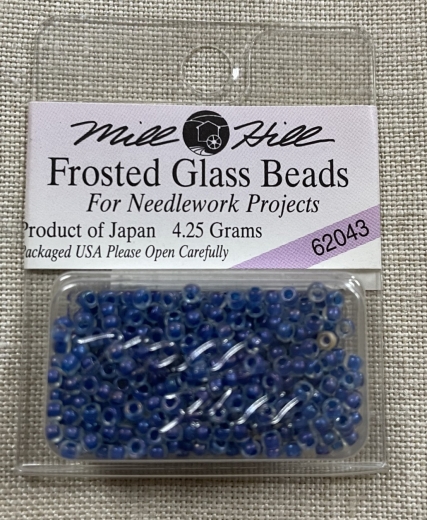 62043 Mill Hill Seed-Frosted Beads - Denim Ø 2,2 mm