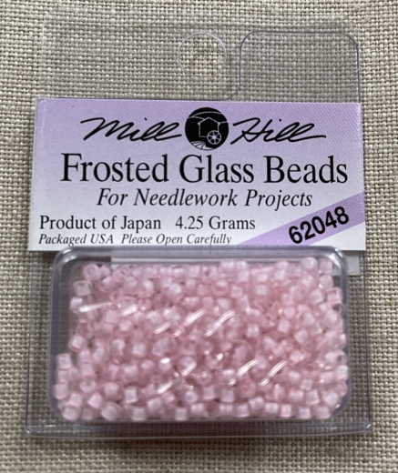 Mill Hill Seed-Frosted Beads - 62048 Pink Parfait Ø 2,2 mm