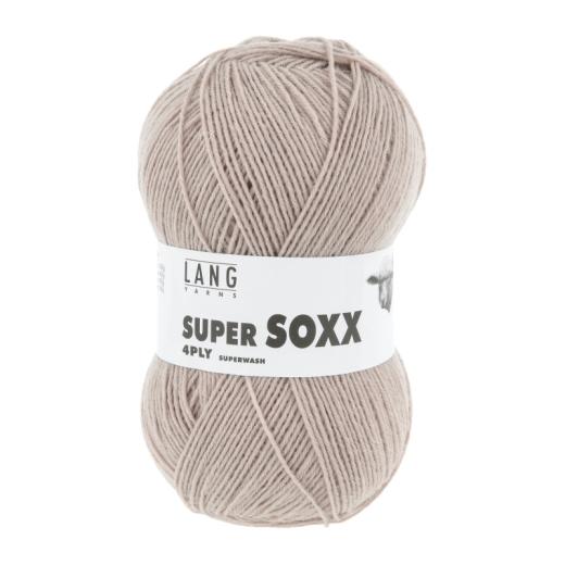 LANG YARNS Super Soxx 4-fach Sockenwolle - sand mélange (0026)