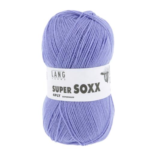 Super Soxx 4-fach Sockenwolle Lang Yarns - flieder