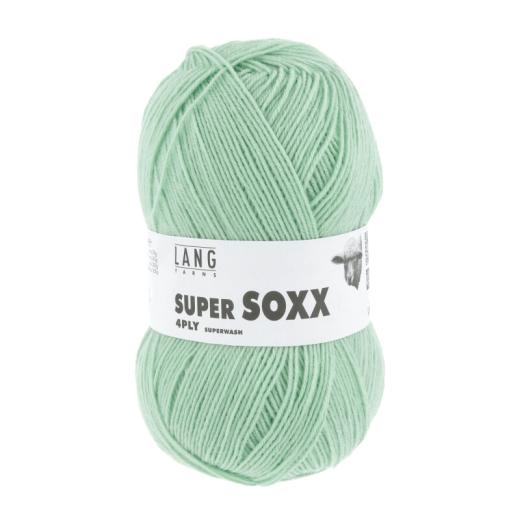 Super Soxx 4-fach Sockenwolle Lang Yarns - mint