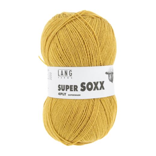 Super Soxx 4-fach Sockenwolle Lang Yarns - marigold