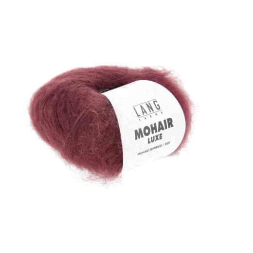 LANG YARNS Mohair Luxe - weinrot (0162)
