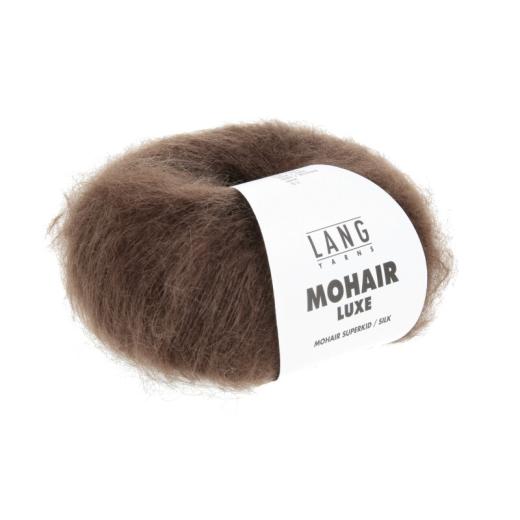 LANG YARNS Mohair Luxe - Mohair-Seidengarn - schokolade (0267)