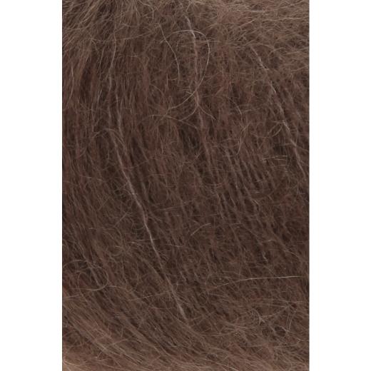 LANG YARNS Mohair Luxe - Mohair-Seidengarn - schokolade (0267)