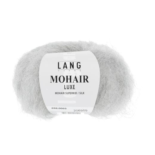 Lang Yarns Mohair Luxe - hellgrau melange (0003)
