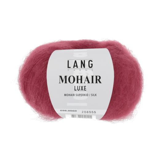Lang Yarns Mohair Luxe - rot (0060)