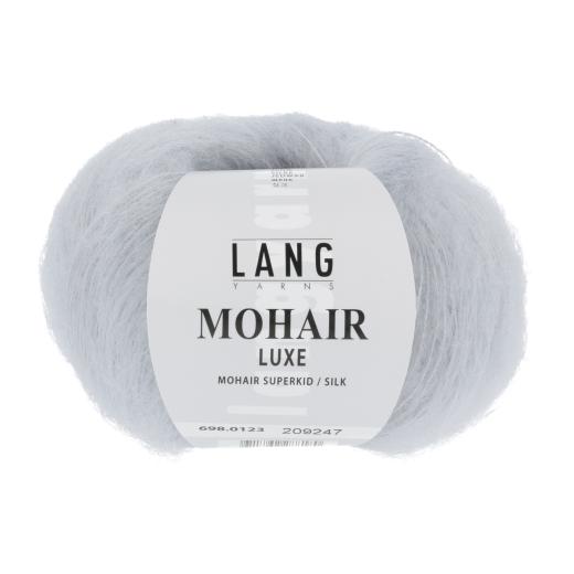 Lang Yarns Mohair Luxe - hellgrau (0123)