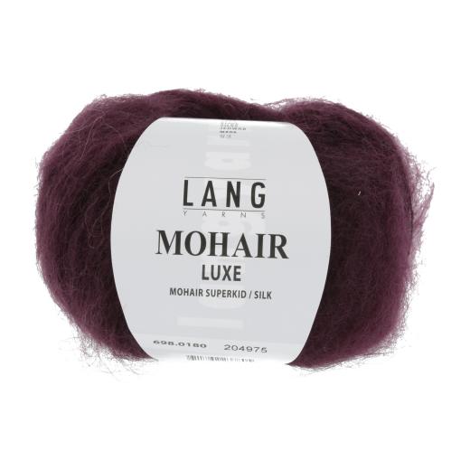 Mohair Luxe Lang Yarns - aubergine