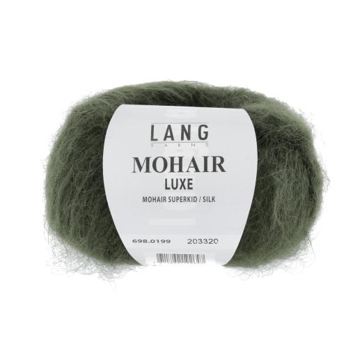 Mohair Luxe Lang Yarns - olive dunkel