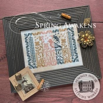 Stickvorlage Summer House Stitche Workes - Spring Awakens