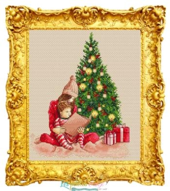 Christmas Day - Les Petites Croix De Lucie (Stickvorlage)