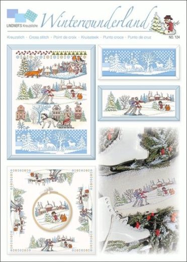 Winterwunderland - Lindners Kreuzstiche (Stickvorlage)
