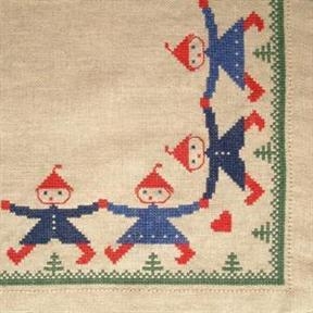 Haandarbejdets Fremme - Weihnachtsbaumdecke Zwerge
