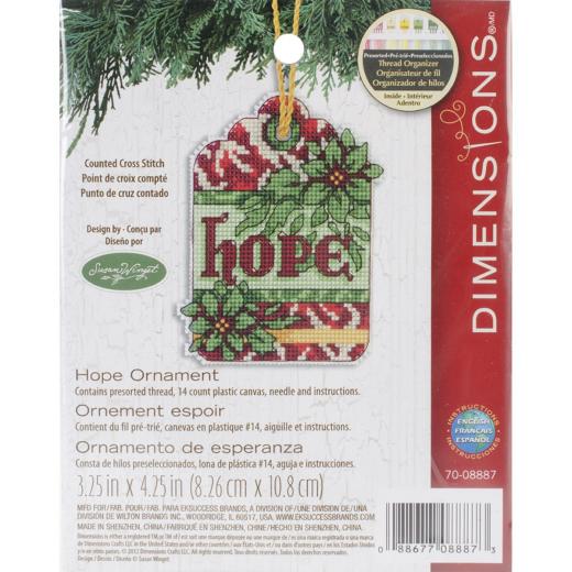 Hope Ornament - Dimensions (Stickpackung) - Ausverkauf