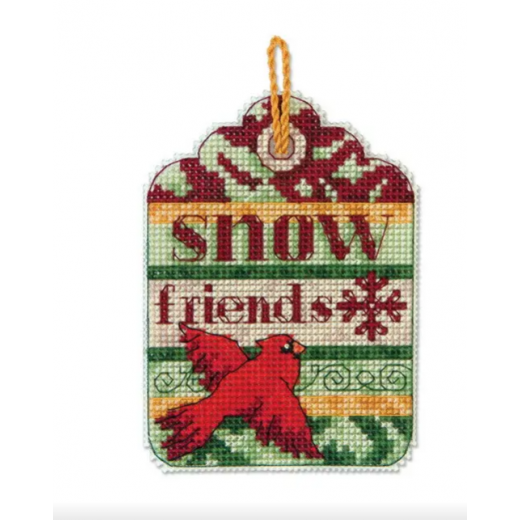 Snow Friends Ornament - Dimensions (Stickpackung) - Ausverkauf