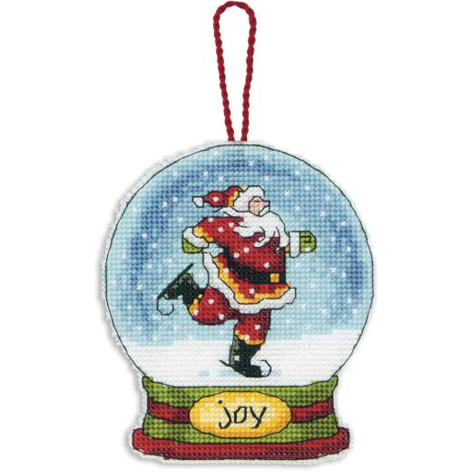 Dimensions - Joy Snow Globe Ornament - Ausverkauf