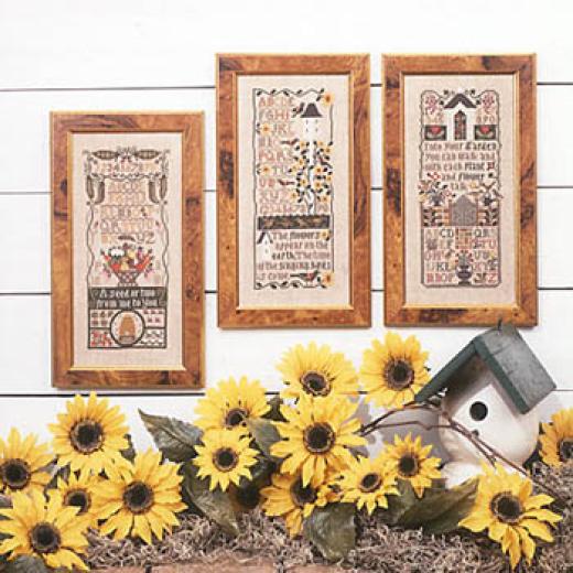 Prairie Schooler - Garden Samplers (Stickvorlage)