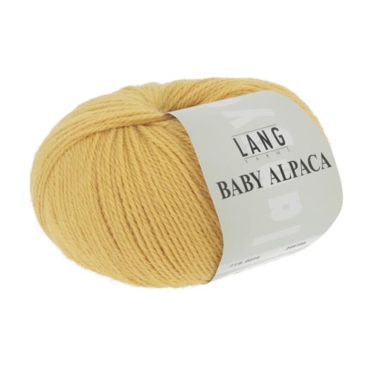 Baby Alpaca Lang Yarns - gelb (0014)