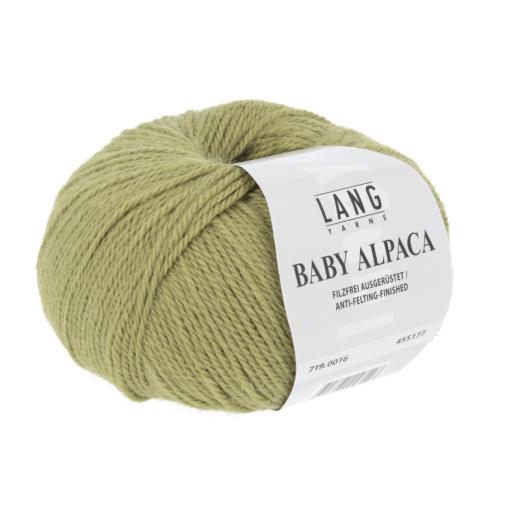Baby Alpaca Lang Yarns - kiwi (0016)