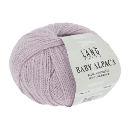 Baby Alpaca Lang Yarns - rosa dunkel (0019)