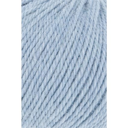 LANG YARNS Baby Alpaca - hellblau melange (0021)