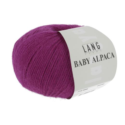 Baby Alpaca Lang Yarns - fuchsia (0066)