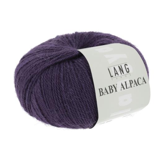 Baby Alpaca Lang Yarns - viola (0080)